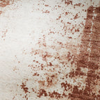Abstract rug - Rusty Brown