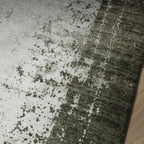 Abstract rug - Rusty Green