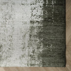 Abstract rug - Rusty Green