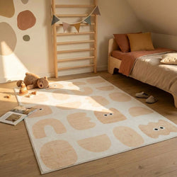Barnrumsmatta - Pip Shapes Beige