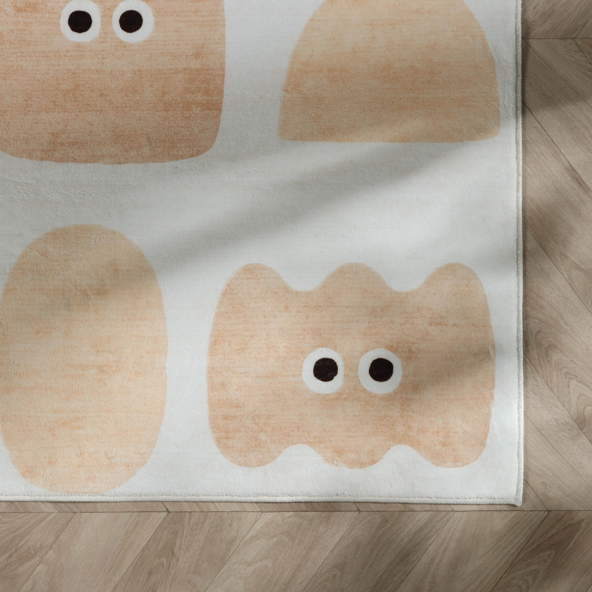 Barnrumsmatta - Pip Shapes Beige