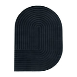 Irregular Rug - Flowy Arch Anthracite