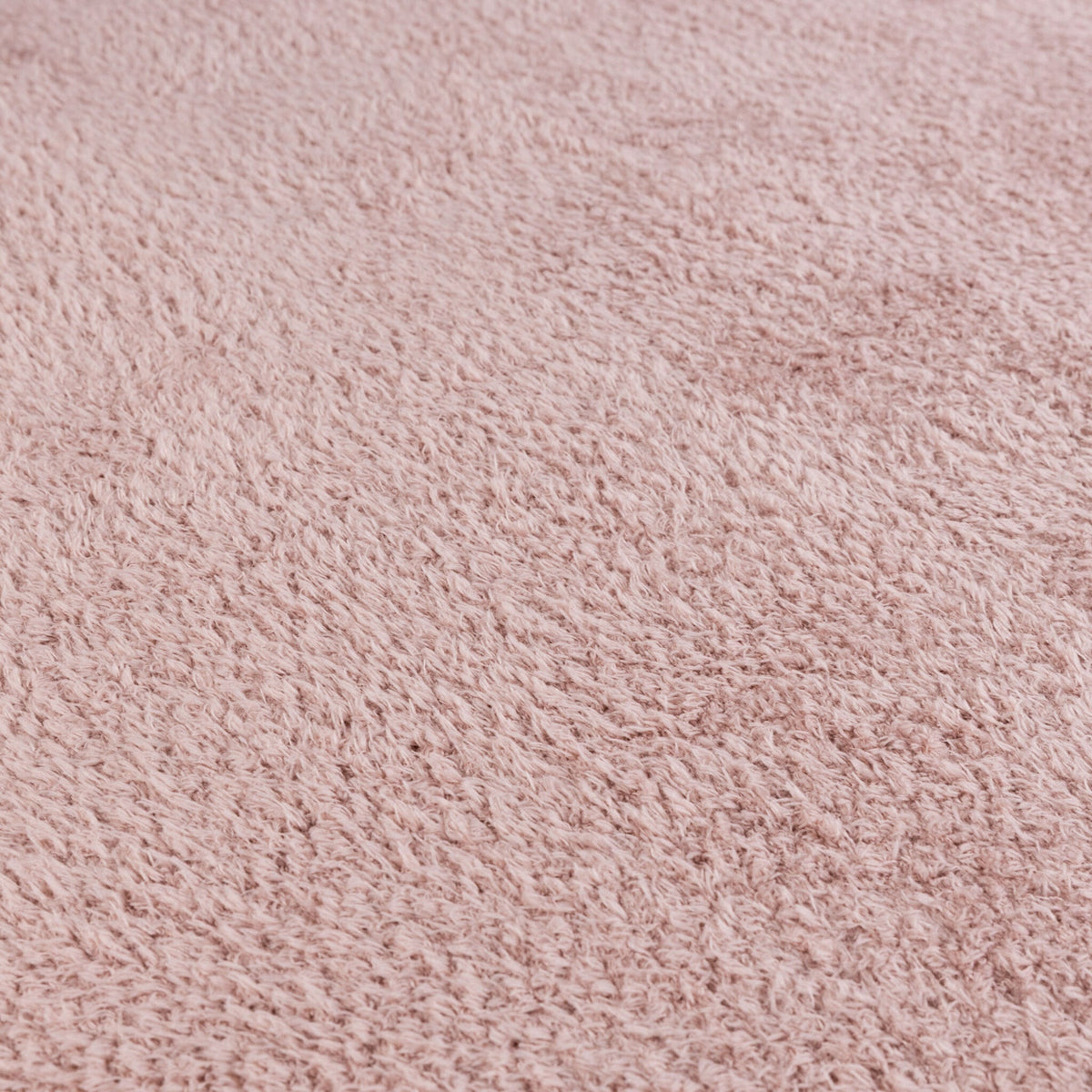 Soft organic rug - Teddy Pink