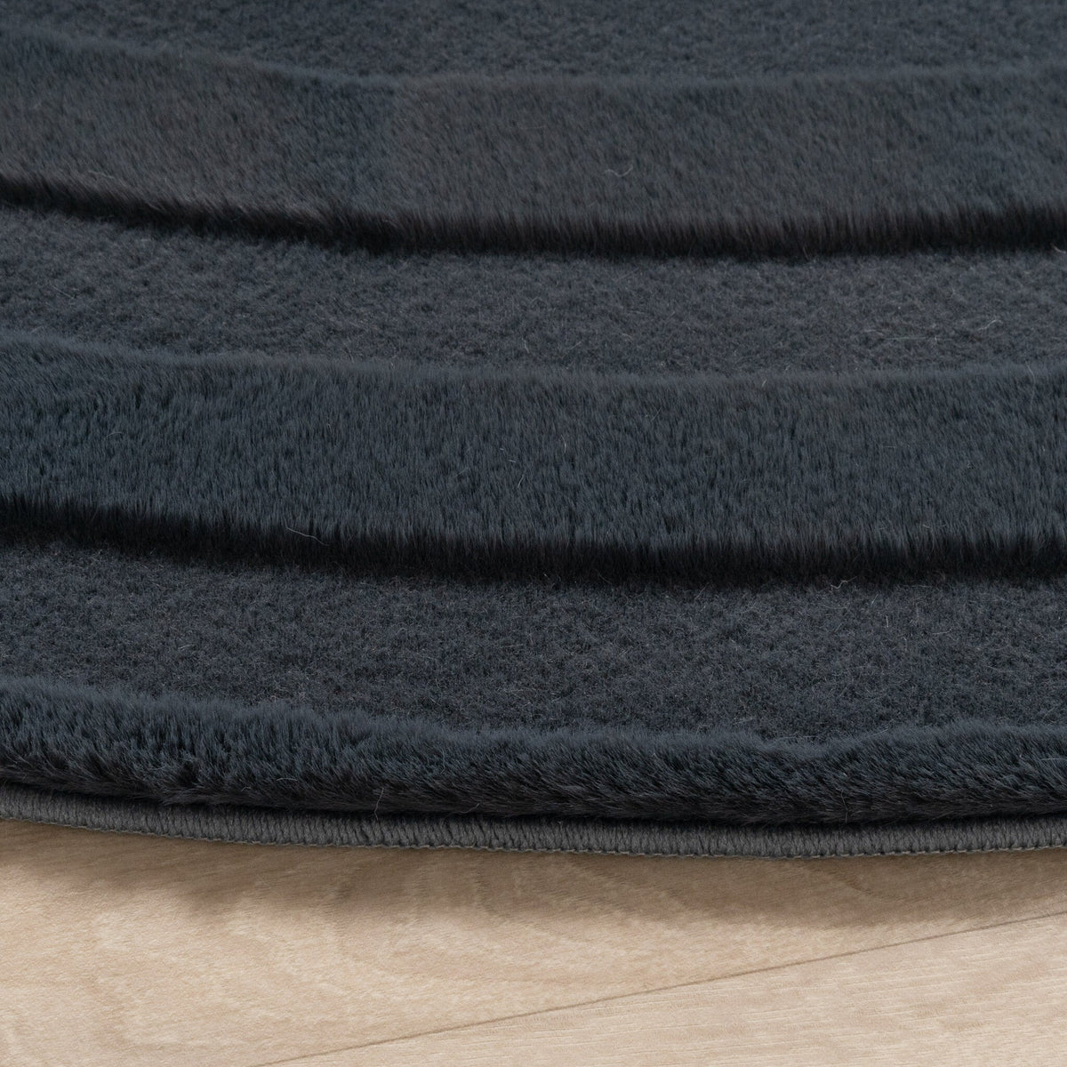 Irregular Rug - Flowy Lines Anthracite