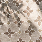 Geometrisk utomhusmatta - Mosaic Dot Terracotta