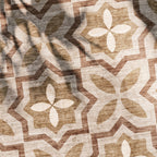 Geometrisk utomhusmatta - Mosaic Medina Terracotta