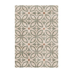 Geometrisk utomhusmatta - Mosaic Petal Grön