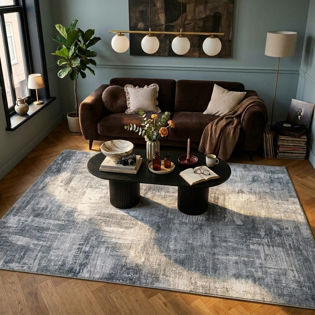 Modern Rug - Strength Grey/Green