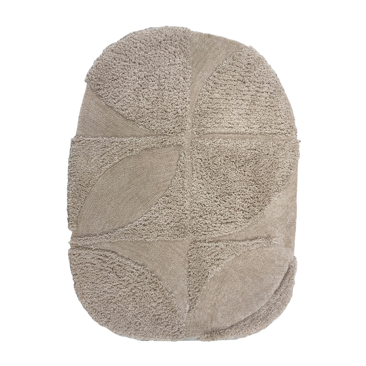 Organisk matta - Odette Curves Taupe