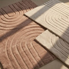 Soft High Pile Rug - Carvy Arches Cream