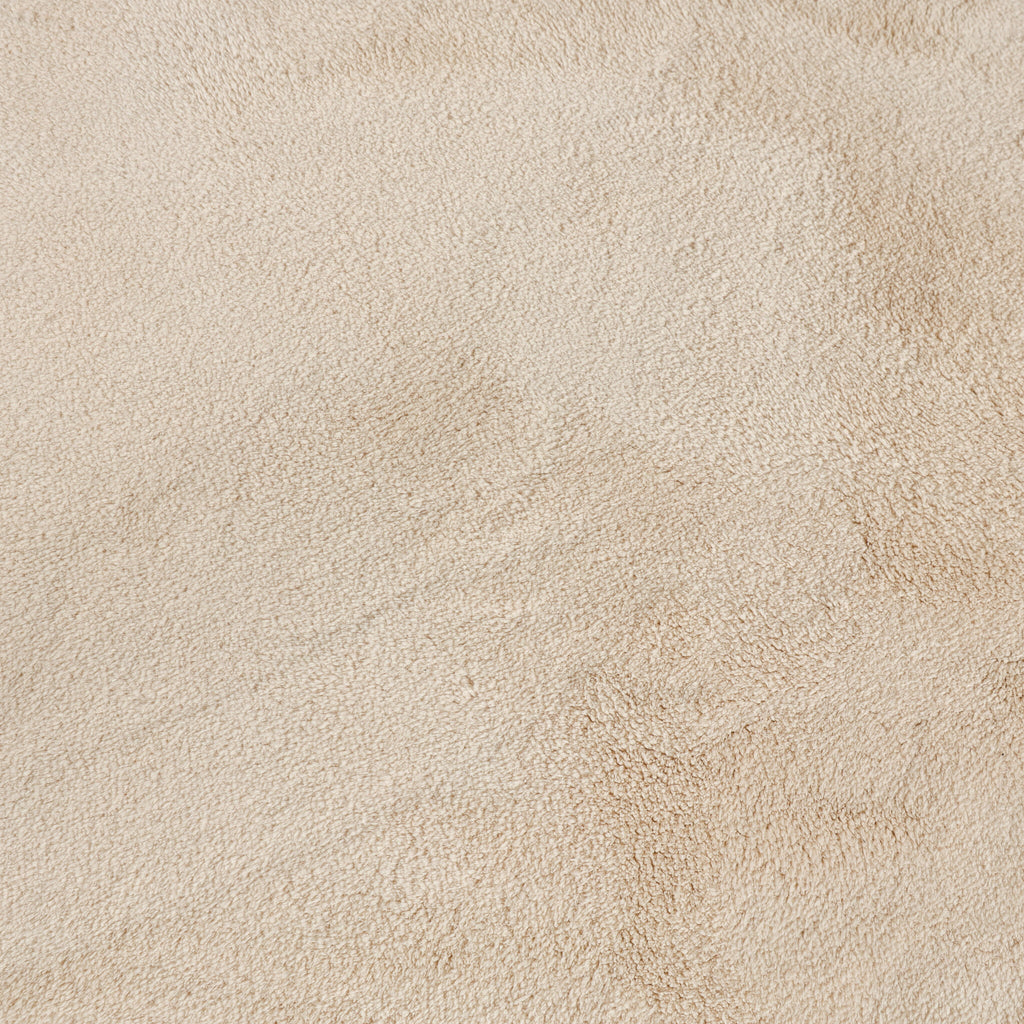 Tvättbar rund matta - Puck Beige