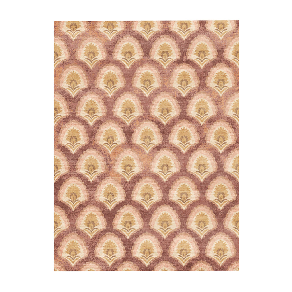 Vintagematta - Sage Pattern Terrakotta