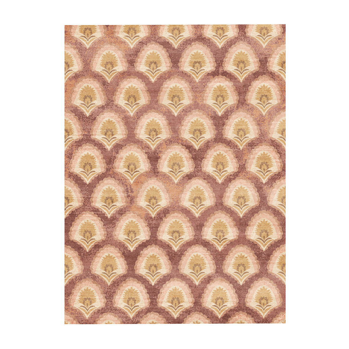 Vintagematta - Sage Pattern Terrakotta