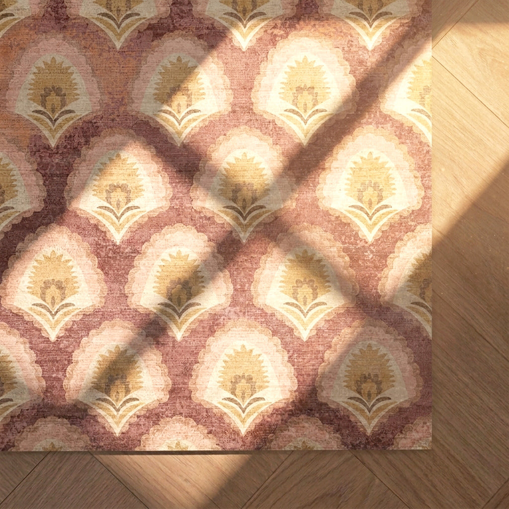 Vintagematta - Sage Pattern Terrakotta