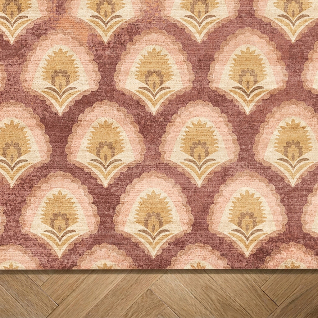 Vintagematta - Sage Pattern Terrakotta