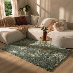 Shaggy Rug - Blaze Green
