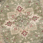 Vintage rug - Sage Medallion Green