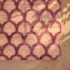 Vintagematta - Sage Pattern Röd