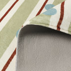 Washable children’s rug - Billy Dots Green