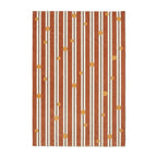 Washable children’s rug - Billy Dots Terracotta
