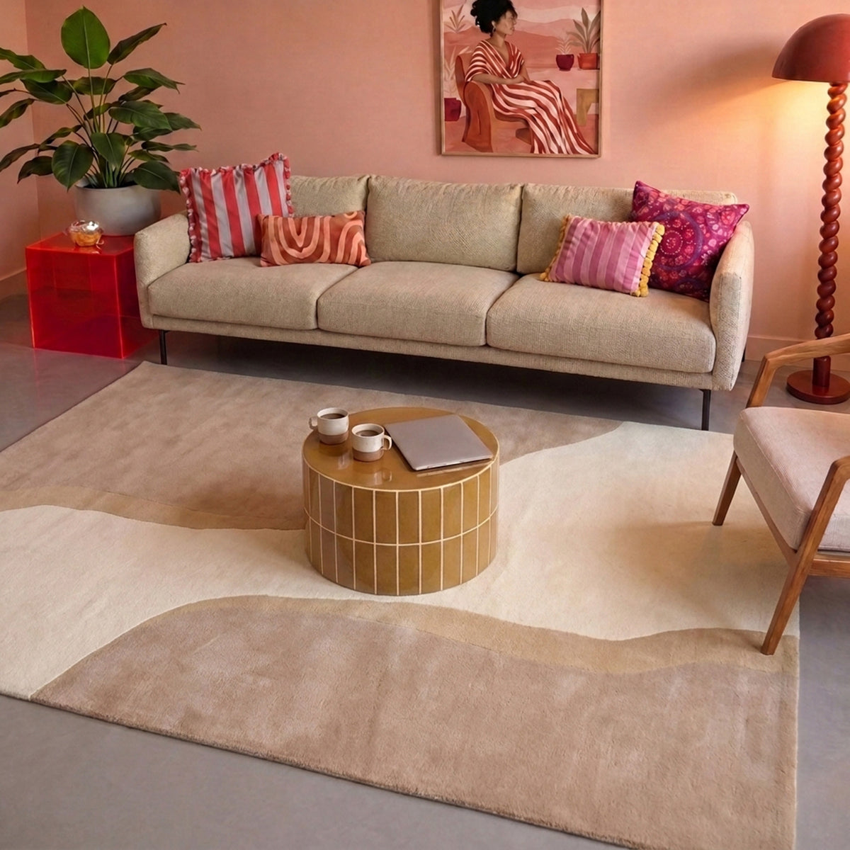 Ullmatta | Vienna beige hos Volero