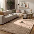 Soft High-Pile Rug – Comfy Supreme Beige