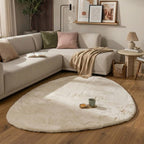 Soft High Pile Rug - Comfy Supreme Pebble Cream