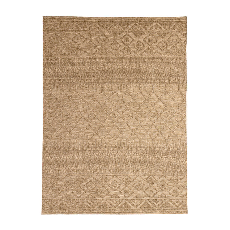 In- Och Utomhusmatta - Dunes Geo Brun - product