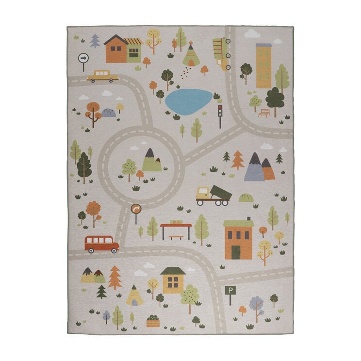 Billeksmatta - Rocky Ride Grå - product