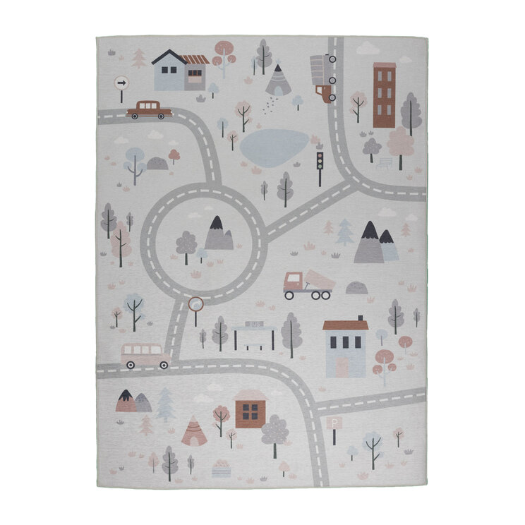 Billeksmatta - Rocky Ride Vit - product