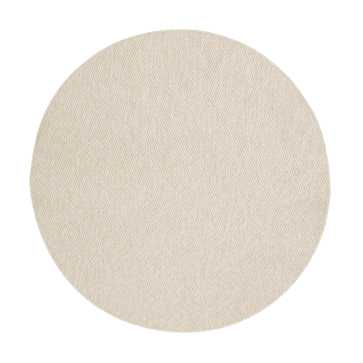 Rund Utomhusmatta - Costa Sand - product