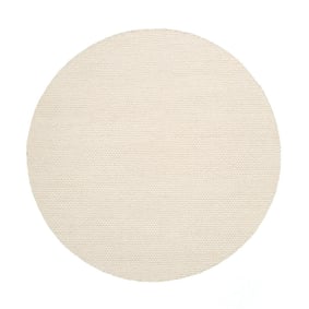 Rund Ullmatta - Feline Vit - sfeer