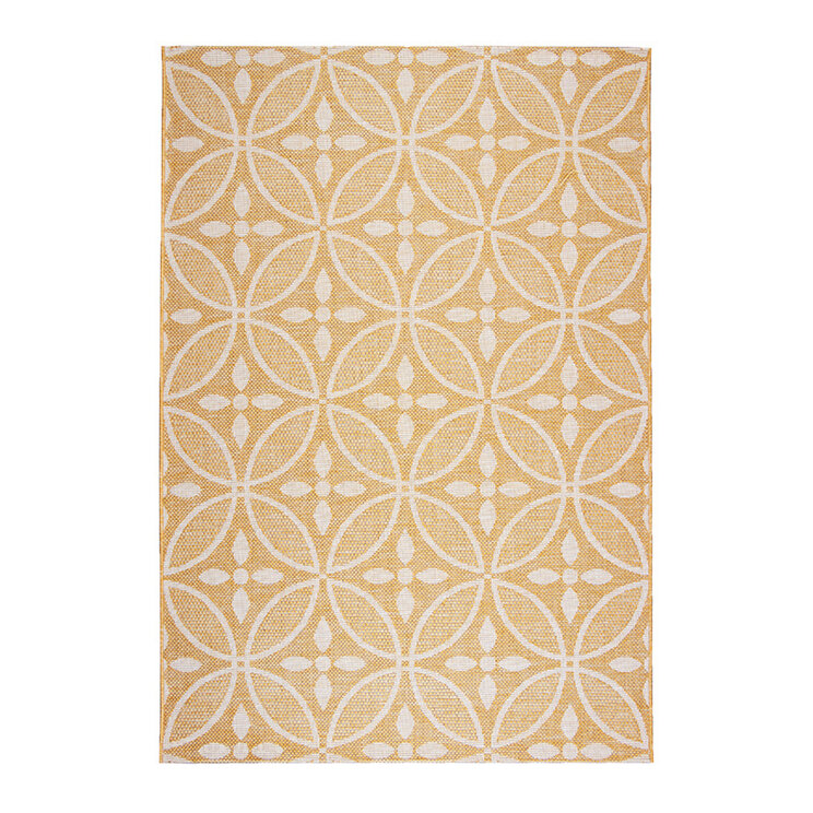 Utomhusmatta - Summer Pattern Gul - product
