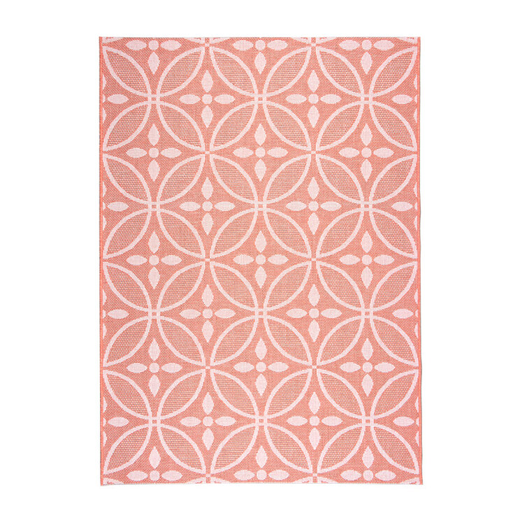 Utomhusmatta - Summer Pattern Rosa - product