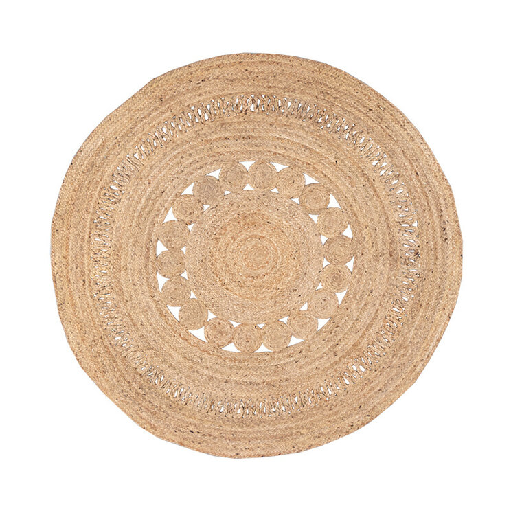 Jute Matta - Fair Rotting Rund Natur - product