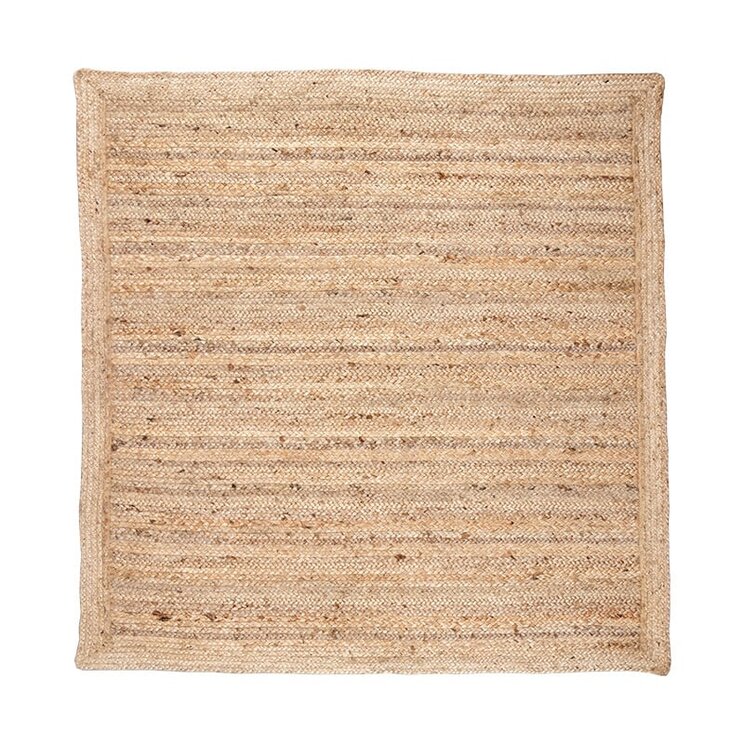 Jute Matta - Fair Kvadratisk Natur - product