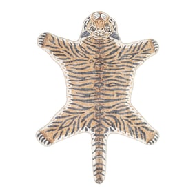Barnmatta - Wild Tiger Flerfärgad - sfeer