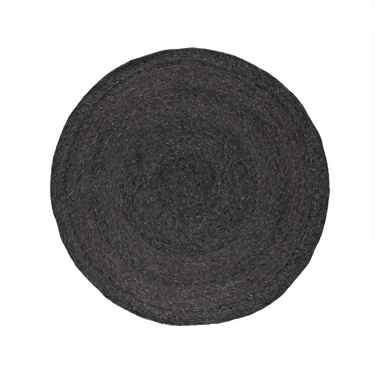 Rund Ullmatta - Wise Antracit - product