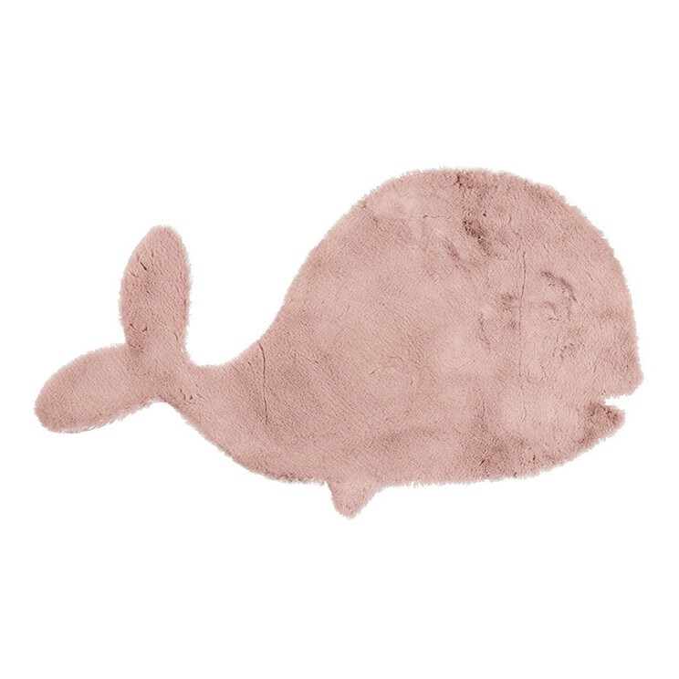 Barnmatta - Huggy Whale Rosa - product