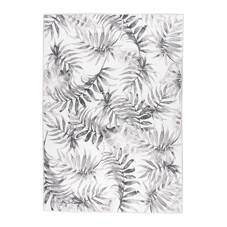 Botanisk Matta - Palmier Leaves Grå - product