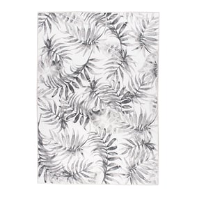 Botanisk Matta - Palmier Leaves Grå - sfeer