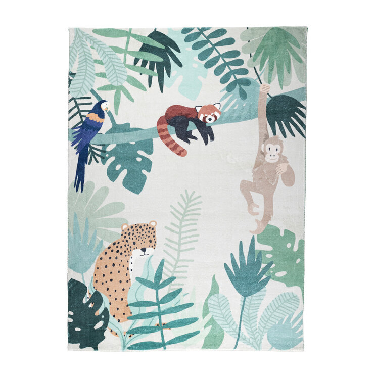Barnmatta - Jungle Leopard Flerfärgad - product