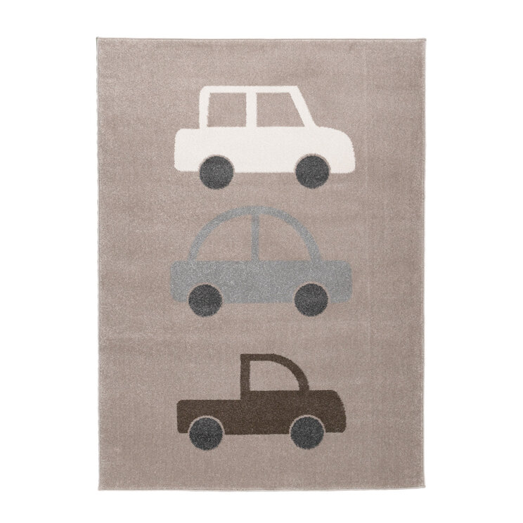 Barnrumsmatta - Bowie Auto Taupe - product