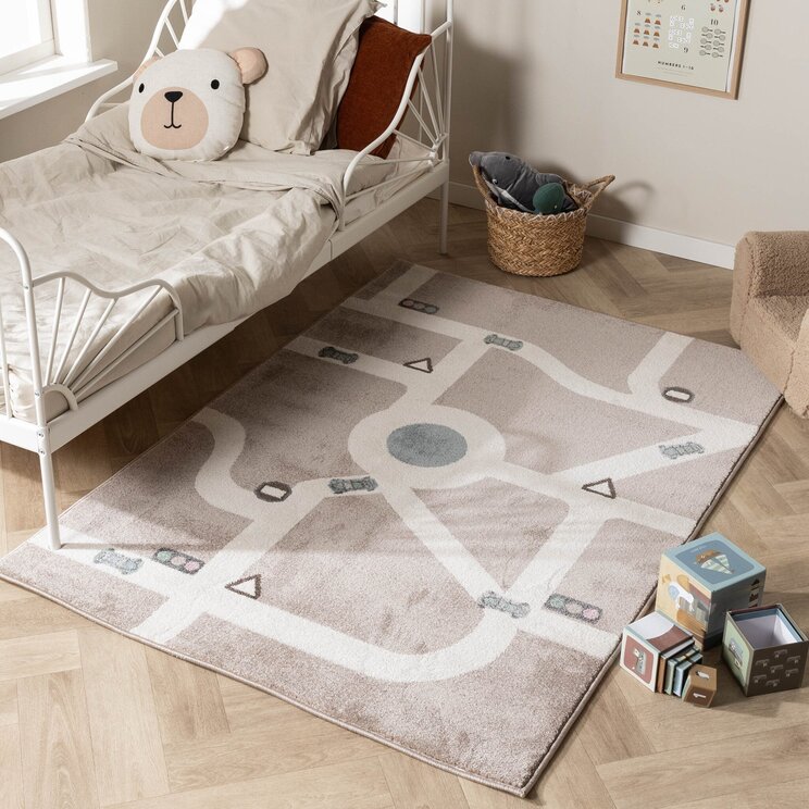 Barnrumsmatta - Bowie Road Taupe