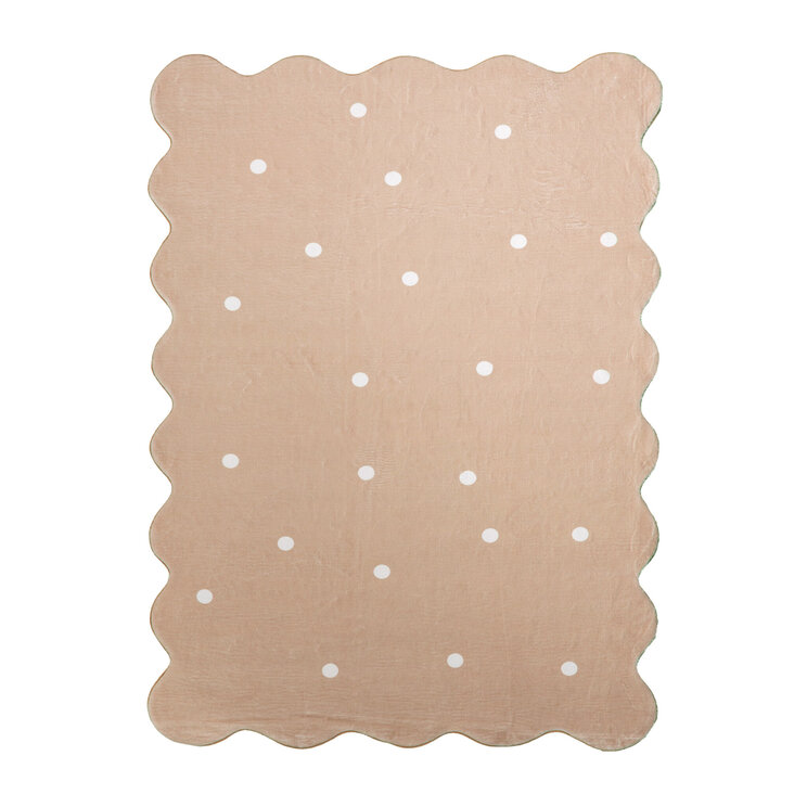Barnrumsmatta - Cloudy Dots Beige - product