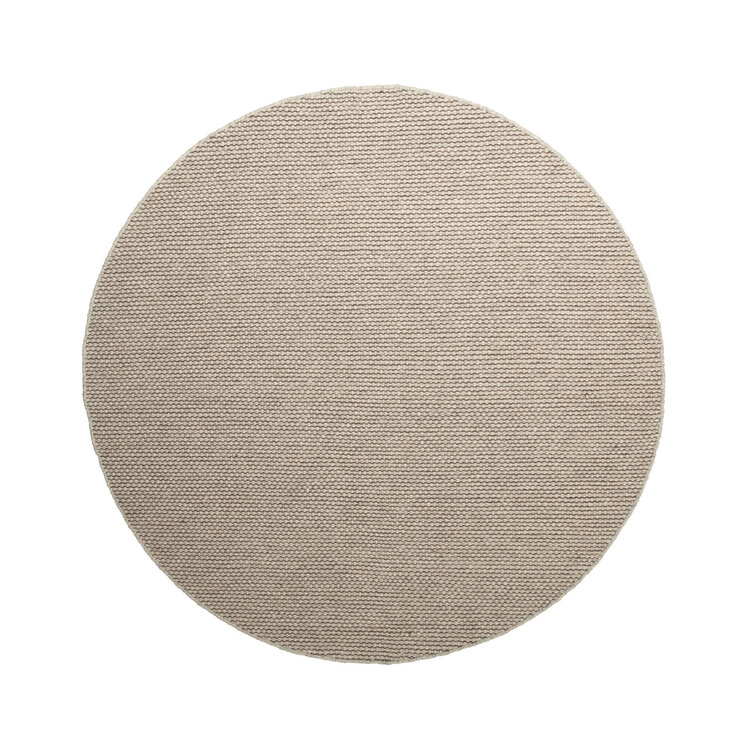 Rund Ullmatta - Bliss Beige/Brun - product