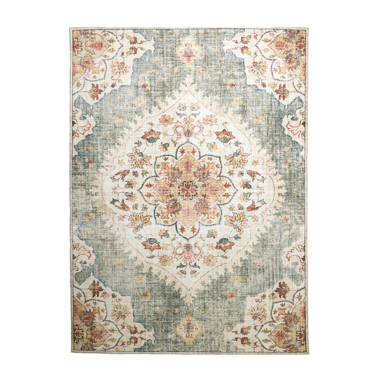 Vintage Utomhusmatta - Santo Mandala Olivgrön - product