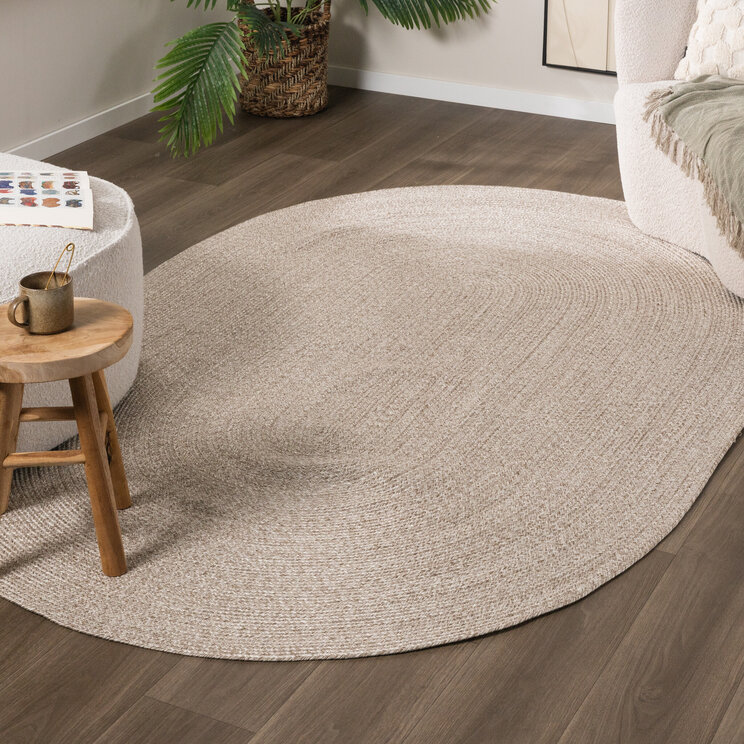 Oval Utomhusmatta - Bali Beige