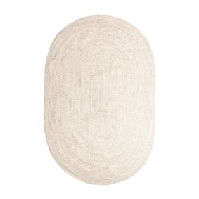 Oval Utomhusmatta - Bali Beige - sfeer