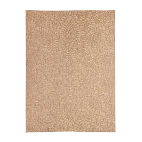 In- Och Utomhusmatta - Dunes Mandala Brun - sfeer